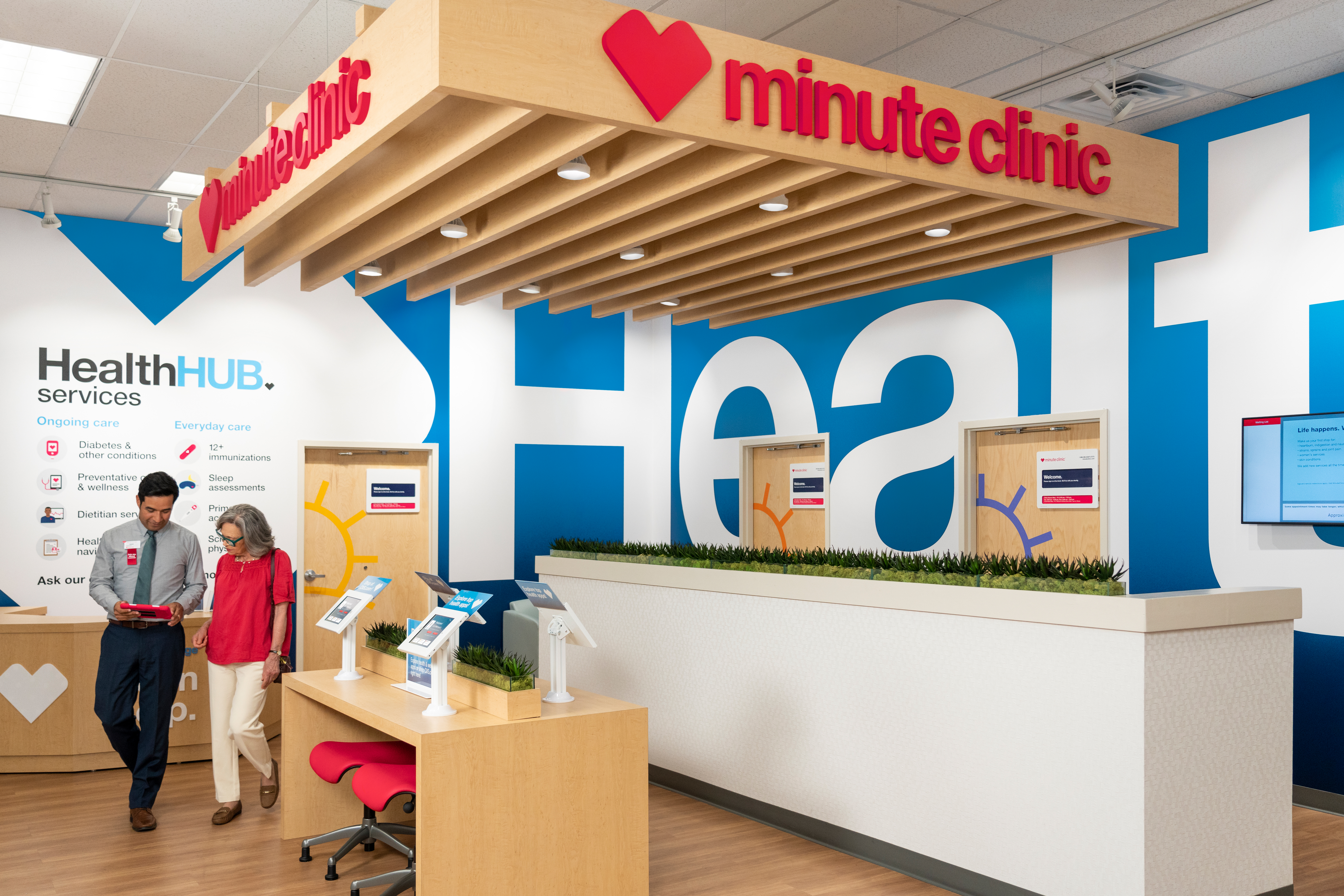 CVS HealthHUB® services at a CVS Pharmacy store