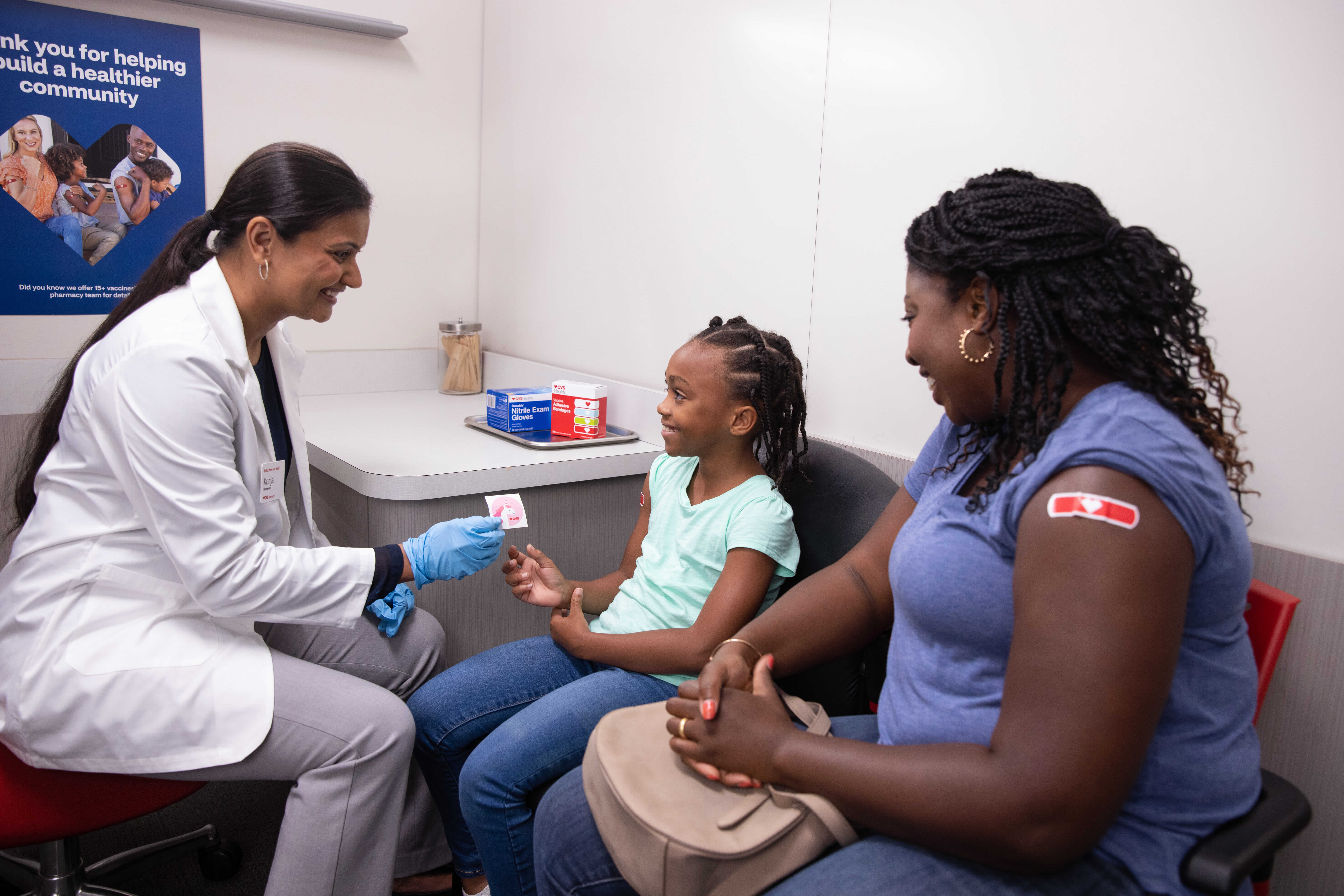 CVS pharmacist family vaccination
