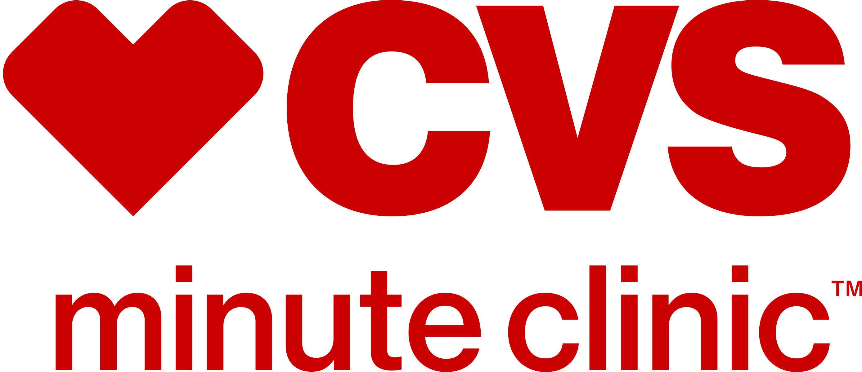 CVS MinuteClinic logo stacked