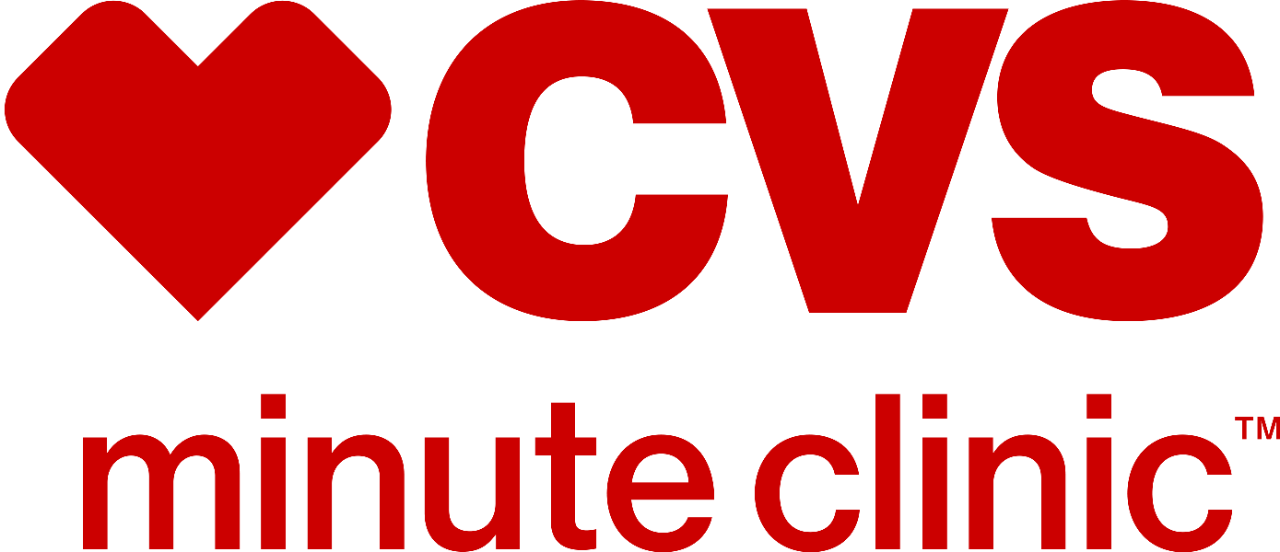 CVS MinuteClinic logo stacked