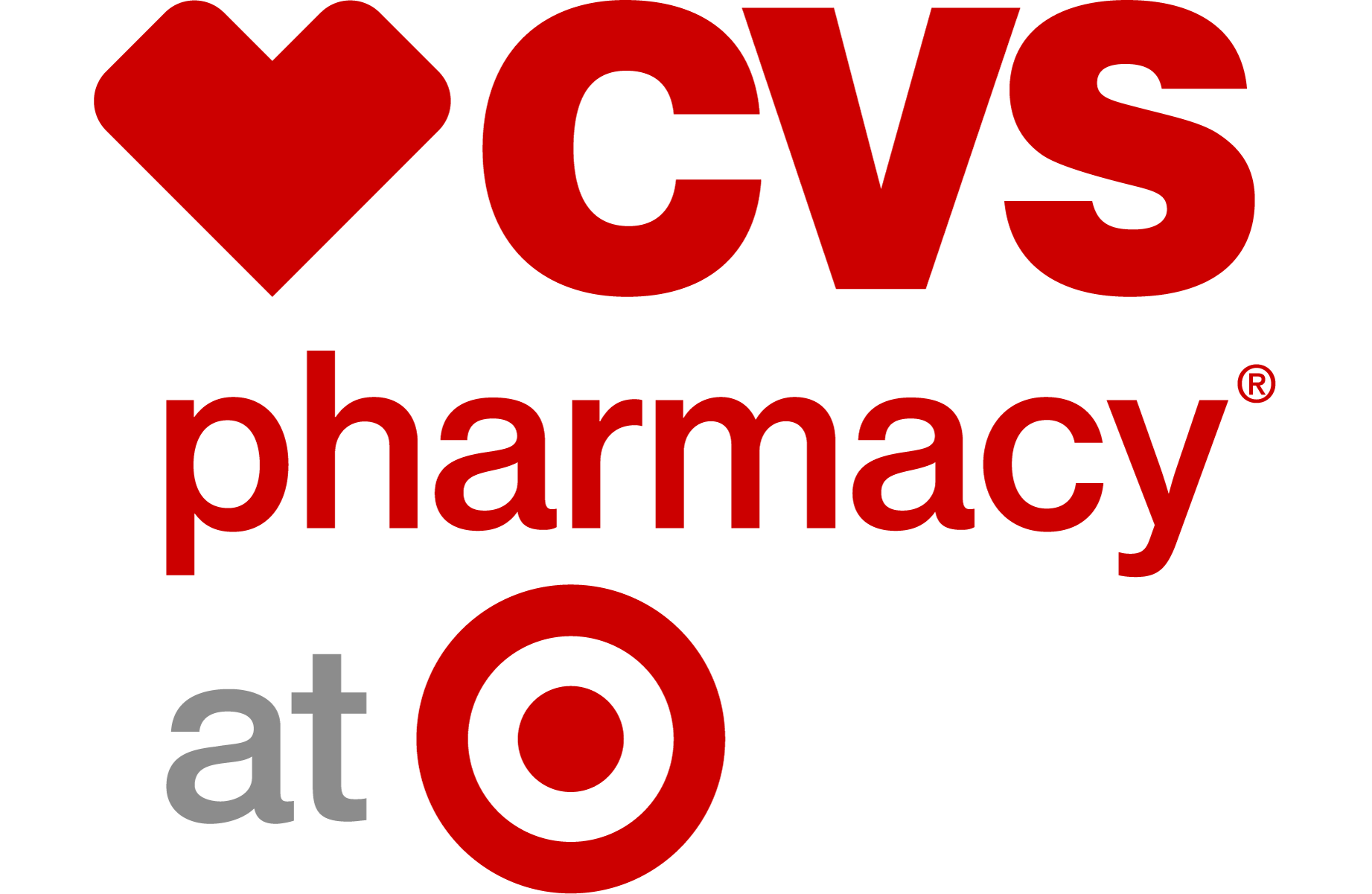 CVS Pharmacy at Target Logo Stacked