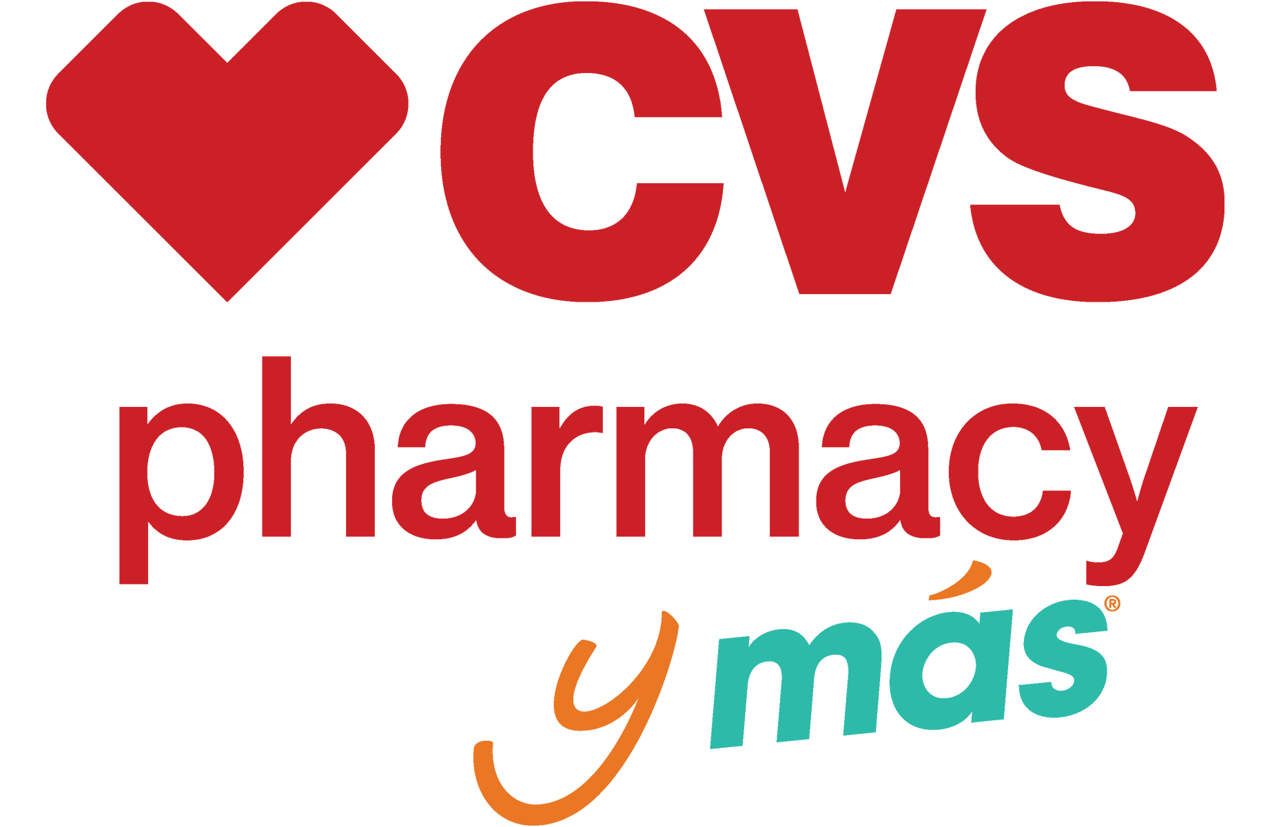 CVS Pharmacy y Mas Logo Stacked