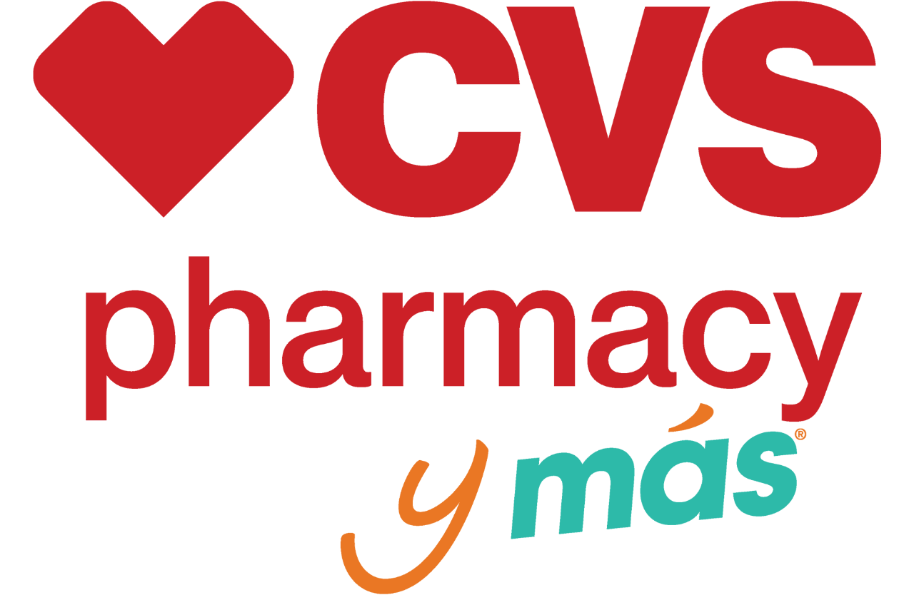 CVS Pharmacy y Mas Logo Stacked
