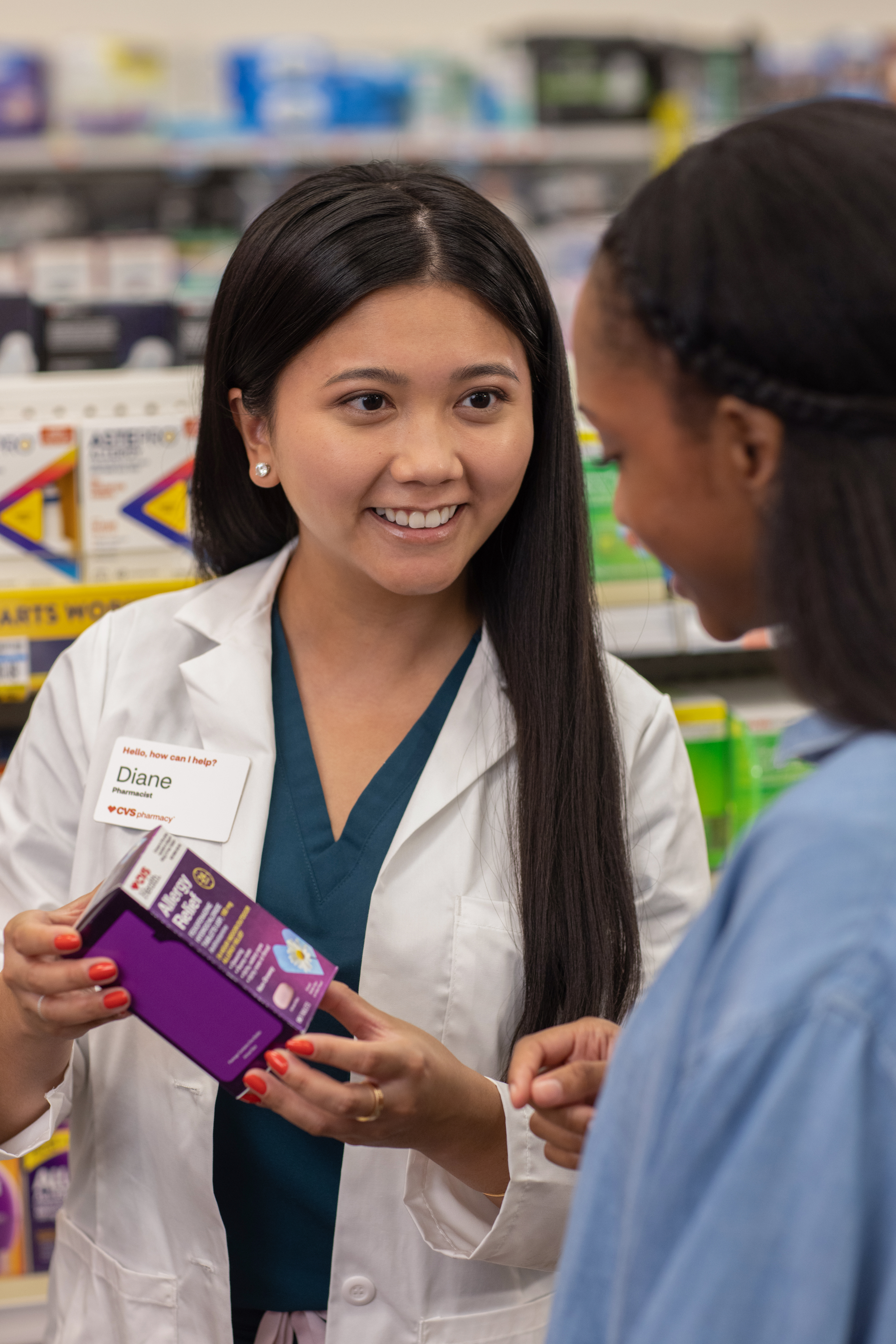 CVS pharmacist product consultation