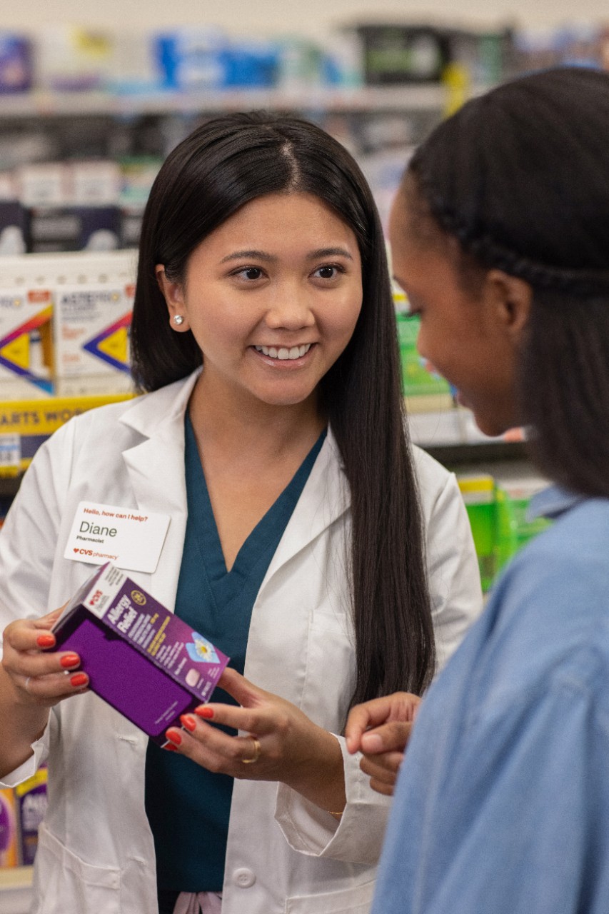CVS pharmacist product consultation